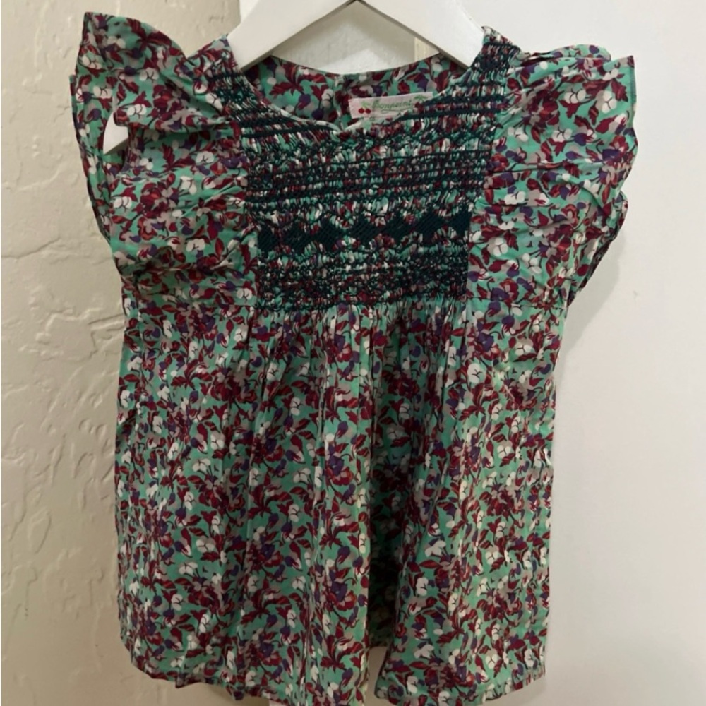 Flower pattern blouse - Picture 4 of 4